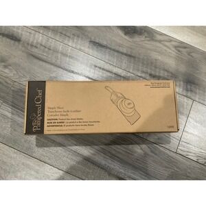 Pampered Chef Simple Slicer 1099 White Handheld Mandoline Vegetable Fruit Slicer